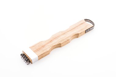 Coconut grater isolated on white background