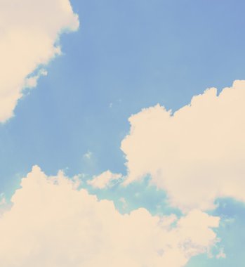 Mavi bulutlar gökyüzü