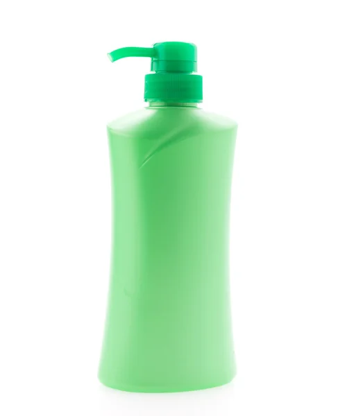 Fles lotion geïsoleerd op wit — Stockfoto