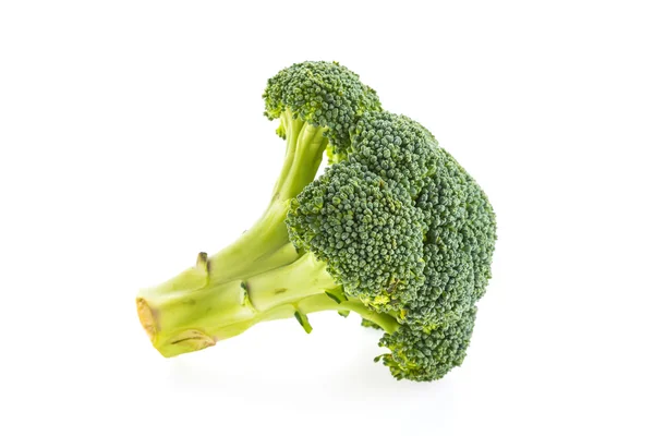 Broccoli isolerad på vit bakgrund — Stockfoto