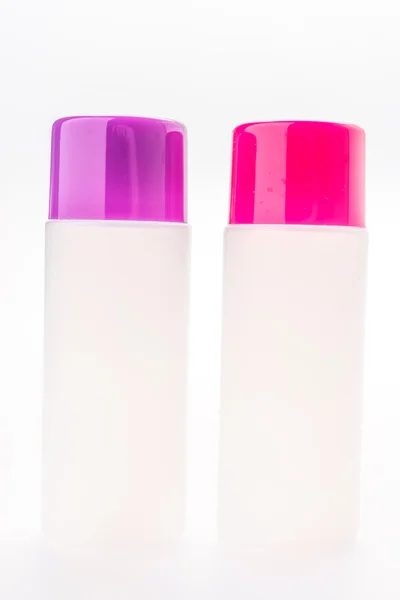 Cosmetic bottle isolated on white — Stock Photo, Image