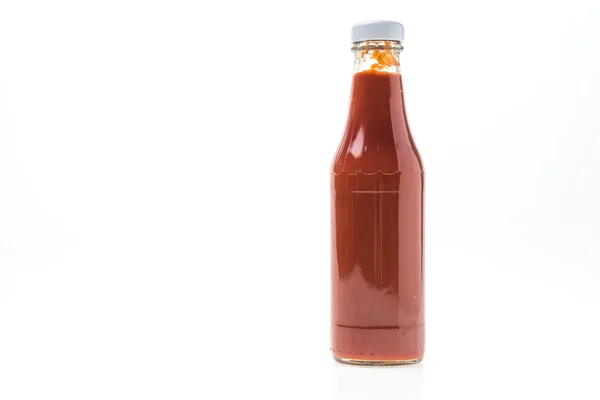 Flasche Tomatensauce — Stockfoto