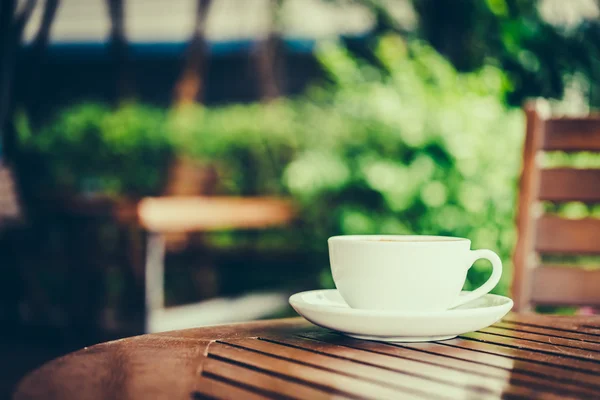 Latte xícara de café — Fotografia de Stock