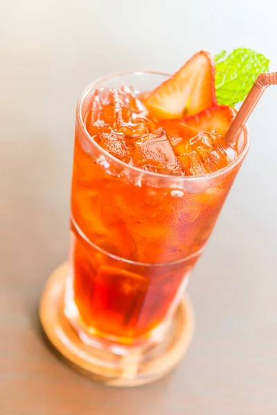 Cocktail de jus de fraise — Photo