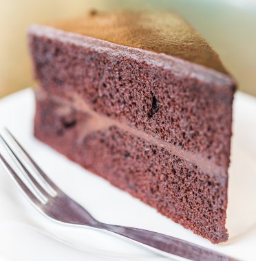 karanlık çikolatalı kek