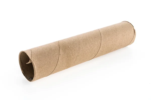 Empty roll tissue paper — Stock Photo, Image