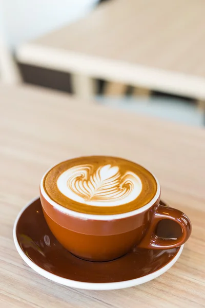 Latte tazza di caffè — Foto Stock