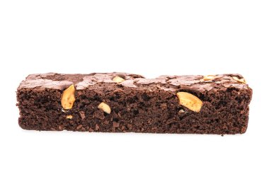 Beyaz arka plan üzerinde izole kek