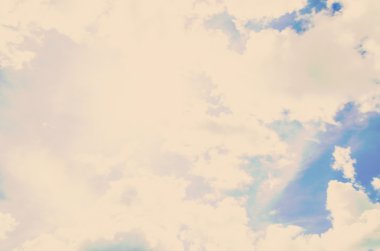 Mavi bulutlar gökyüzü