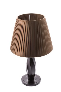 Masa lambası beyaz üzerine izole