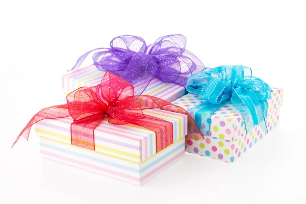 Gift box isolated on white background — Stock Photo, Image