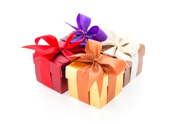 Gift box isolated on white background — Stock Photo, Image