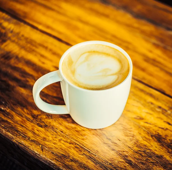 Hot latte — Stock Photo, Image