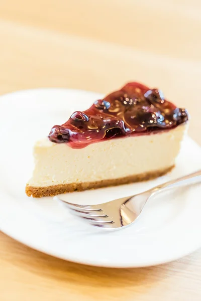 Blueberry cheese cake — Stock Photo, Image