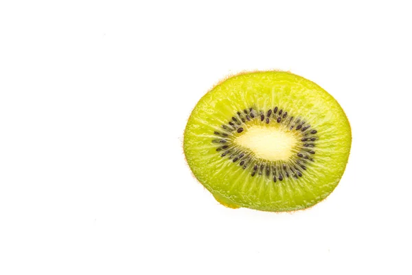 Kiwi isolé sur blanc — Photo