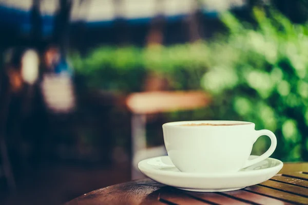 Latte xícara de café — Fotografia de Stock