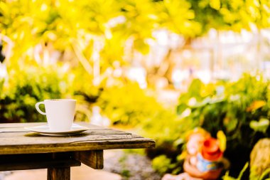 Beyaz kahve Kupası latte