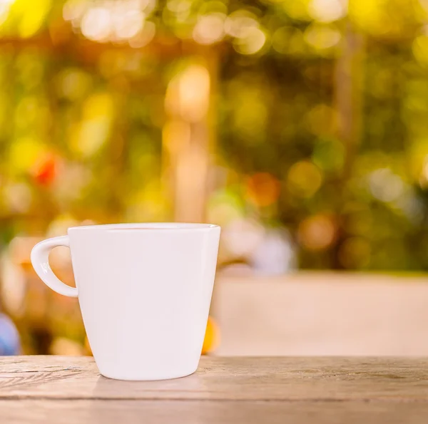 Latte tazza di caffè — Foto Stock