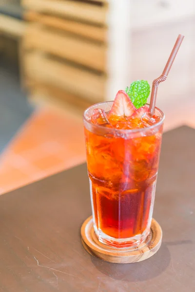 Cocktail al succo di fragola — Foto Stock