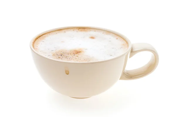 Κύπελλο Latte καφέ — Φωτογραφία Αρχείου