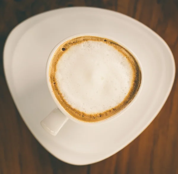 拿铁咖啡杯子 — 图库照片