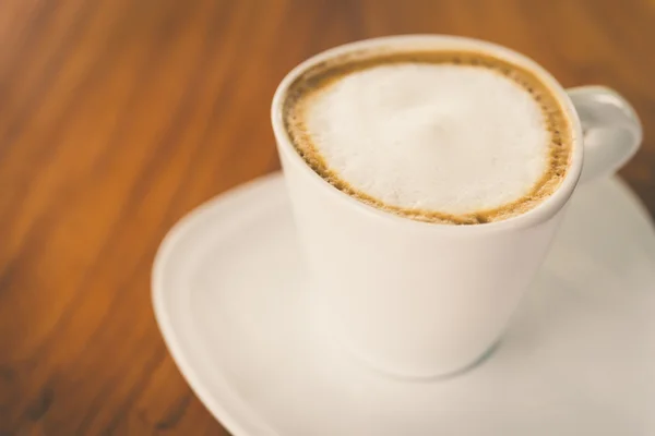 Latte koffie beker — Stockfoto