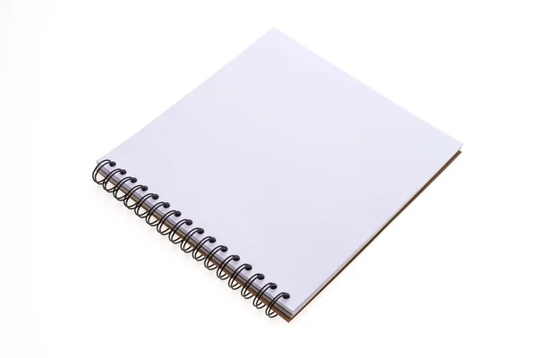 Livro de notas em branco vazio — Fotografia de Stock