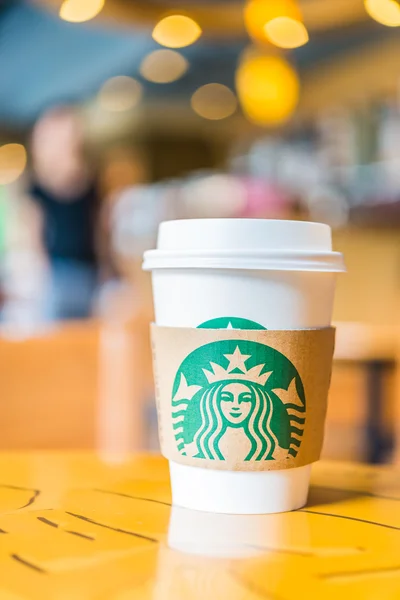 Heiße Kaffeetasse — Stockfoto