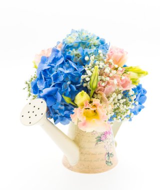 Ortanca çiçek buketi