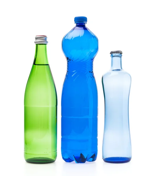 Mineral water bottles — Stock Photo, Image