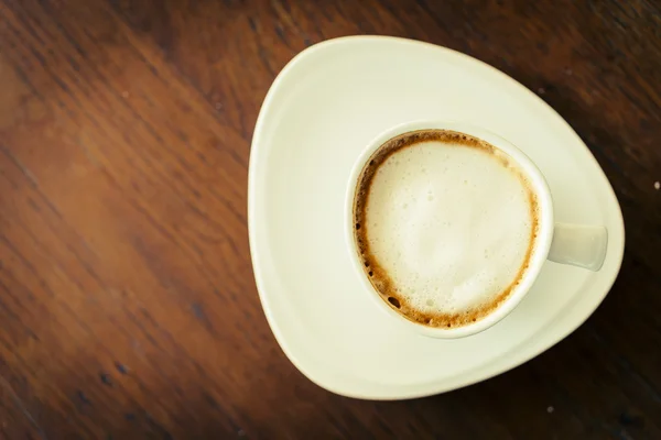 Latte xícara de café — Fotografia de Stock