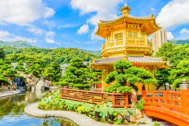 Altın Çin Pavyonu hong kong park 