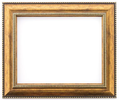 Blank wooden frame