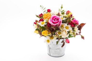 Beyaz çiçek buketi