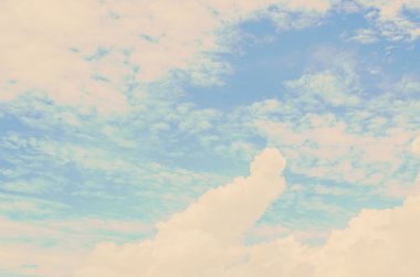 Mavi bulutlar gökyüzü