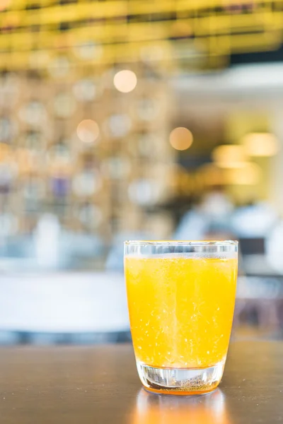 Orange juice glass — Stock Photo, Image