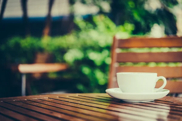 Latte xícara de café — Fotografia de Stock