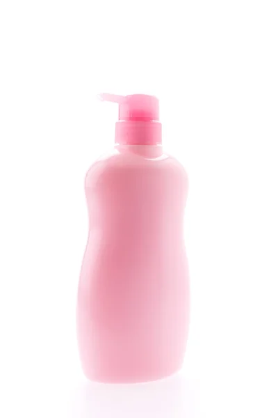 Bottle lotion isolated on white — Stock Photo, Image