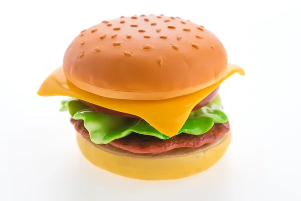 Hamburger isolated — Stock Photo, Image