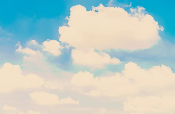 Blue sky clouds background — Stock Photo, Image