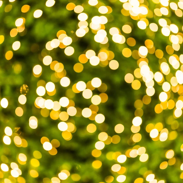 Oro Natale bokeh — Foto Stock