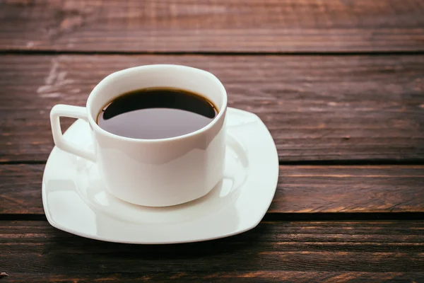 黑咖啡杯子 — 图库照片