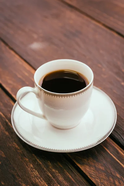 Schwarze Kaffeetasse — Stockfoto