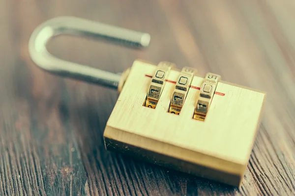 Close-up pad lock — Stock Photo, Image