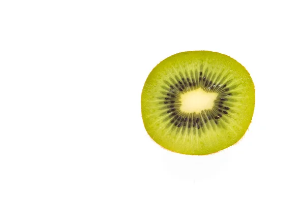 Kiwi aislado en blanco — Foto de Stock