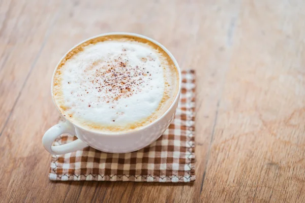 Cappuccino kaffe — Stockfoto