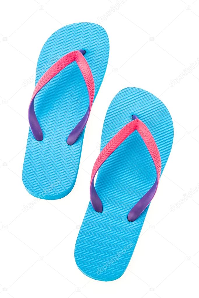 Flip flop isolated on white background