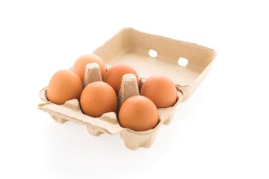 Kahverengi yumurta karton