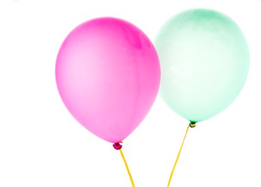 Helyum balon yüzen