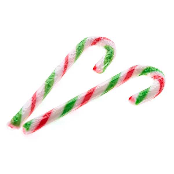 Christmas candy canes — Stock Photo, Image